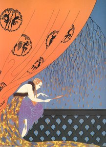 Fall — Erté
