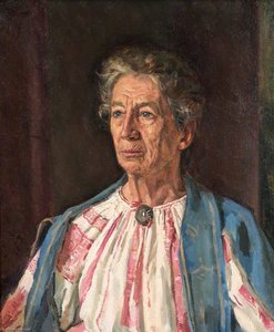 Old Woman In A Blue Cardigan — Ivor Williams