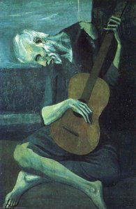 The Old Blind Guitarist — Pablo Picasso, Expressionism