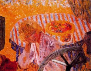 Young Woman In The Garden — Pierre Bonnard