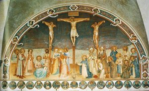 Crucifixion And The Saints — Fra Angelico