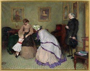 Strange Faces — Frederick Walker