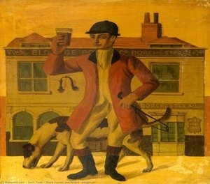 Poole Scenes And People (polyptych) — Cecil Todd