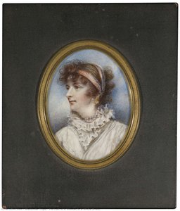 Portrait Of A Woman In A White Dress — Alexander Pope
