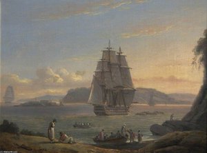 Mount Edgcumbe From The Hoe, Plymouth — Thomas Luny