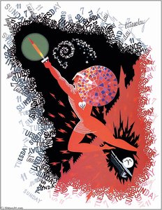 The Zodiac, Aries — Erté