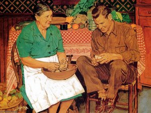 Untitled (5728) — Norman Rockwell