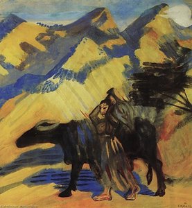 To The Spring — Martiros Sarian