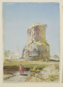 Buddhist Stupa At Sarnath, Benaras — Кримский Симпсон