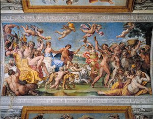 Il Trionfo Di Bacco E Arianna. .galleria Farnese — Annibale Carracci