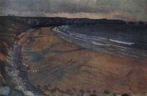 Brittany. Beach At Mosquito — Zinaida Serebriakova
