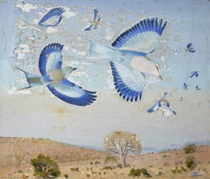 A Flight Of Coracias — Keith Henderson