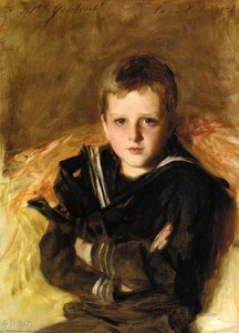 Portrait Of Caspar Goodrich — John Singer Sargent, Impressionistic Realism