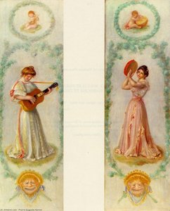 Music (two Paintings) — Pierre-auguste Renoir, Impressionist Style