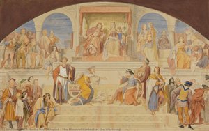 The Minstrel Contest at the Wartburg