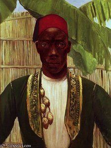 King Mutesa of Buganda, from a photo