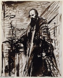 A Study For A Full-length Portrait Of Robert — Sir William Blake Richmond