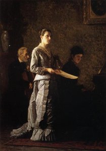 Singing A Pathetic Song — Thomas Eakins