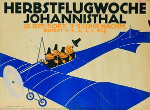 Herbstflugwoche Johannisthal — Julius Klinger