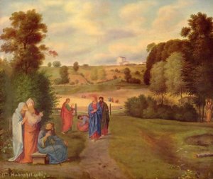 Jesus and his disciples
