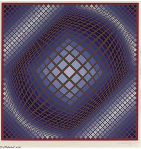 Abstract Composition 7 — Victor Vasarely