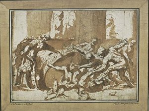 Murder Scene — Salvator Rosa