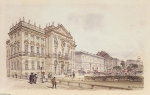 Trautson Palace In Vienna — Rudolf Von Alt