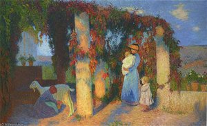 La Pergola A Marquayrol — Henri Jean Guillaume Martin