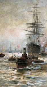 Shipping In The Pool Of London