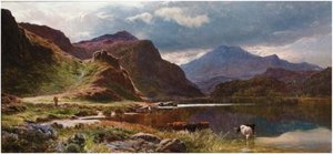Lyn Y Ddinas, North Wales — Sidney Richard Percy