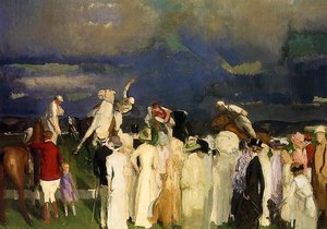 Polo Crowd — George Wesley Bellows