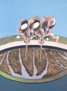 Two Men Working In A Field — Francis Bacon