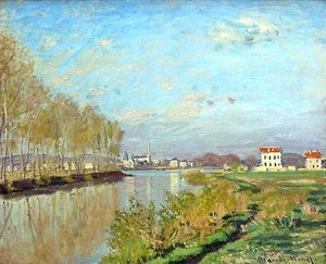 Argenteuil, The Seine — Claude Monet, Impressionism