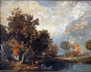 Anglers By A Riverbank — Paul Jones