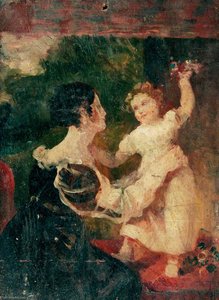 Mother And Child — Joseph Clover, Romanticism