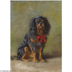 A Black And Tan King Charles Spaniel — Otto Eerelman