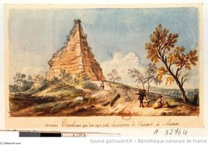 Dessin A La Plume Et Encre Brune — Jean Baptiste Lallemand