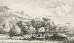 Landscape After A Drawing By Salvator Rosa — David Charles Read