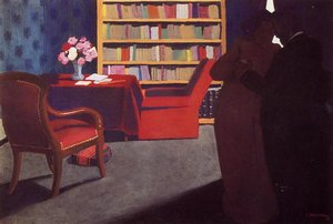 Private Conversation — Félix Vallotton