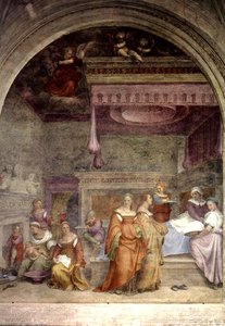 Birth Of The Virgin — Andrea Del Sarto, High Renaissance