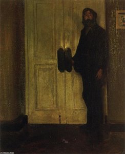 Man At The Door — Alfred Henry Maurer