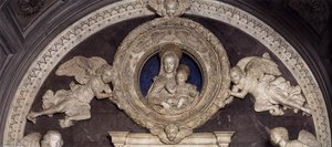 Tomb Of The Cardinal Of Portugal (detail) — Antonio Rossellino