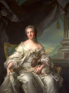 Madame La Comtesse D'argenson — Marc Nattier