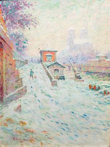 Notre Dame In The Snow — Шуффенекер, Клод Эмиль