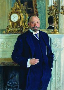 Portrait Of P.l. Barc — Boris Mikhailovich Kustodiev