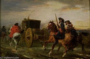 The Escort — Robert Alexander Hillingford