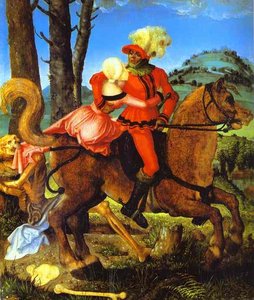 Knight Girl Death — Hans Baldung