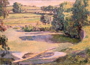 The Farm Pond — Duncan Grant