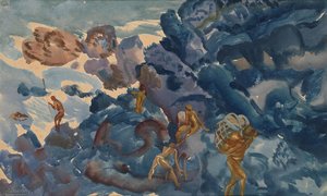 Fishermen On Oshima Island — Alexander Evgenievich Yakovlev