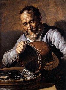 The Four Elements And Ages Of Man;water And Old Age — Jan Andrea Lievens Jan Lievens